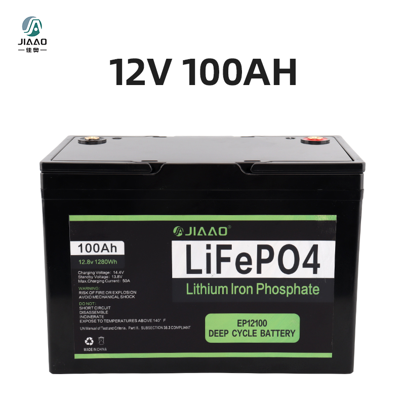12v 100ah solární lithium iontový server lithium golfový vozík lifepo baterie