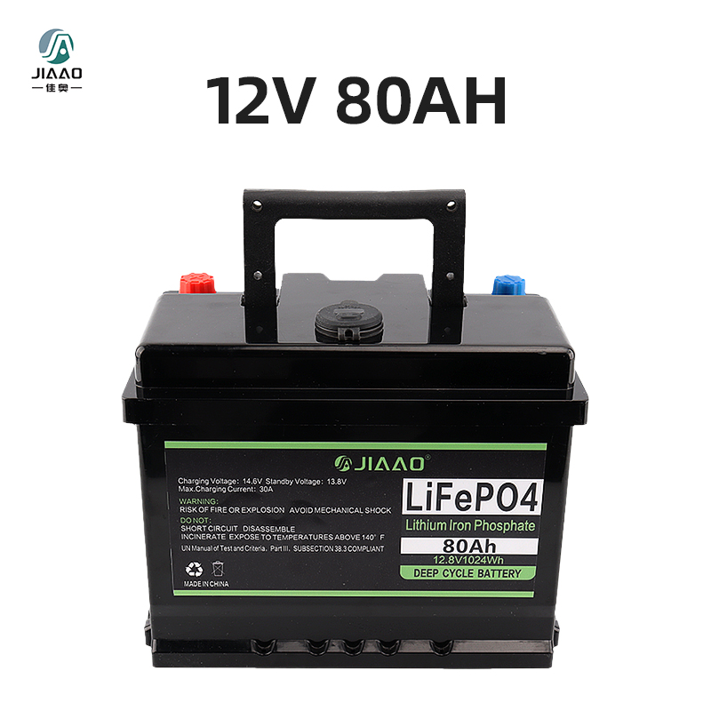 LFP solární baterie 12v 80ah Lifepo4 lithium baterie